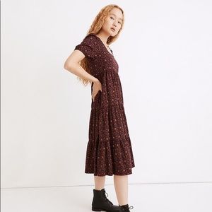 Madewell Aidy Dress in Orchard Floral